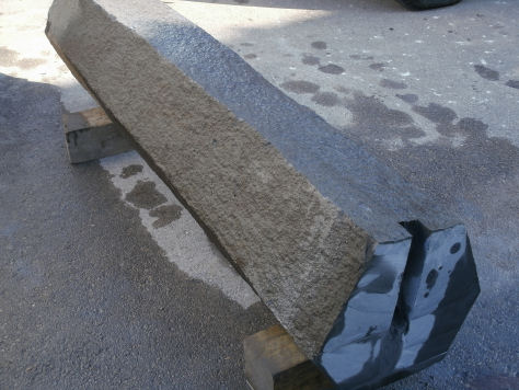 A large concrete slab