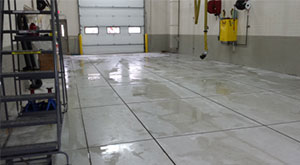 Firehouse Floor Cutting 